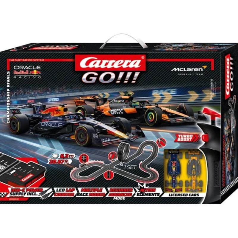 Pista de corridas Carrera GO!!! Championship Rivals 2 carros 1:43
