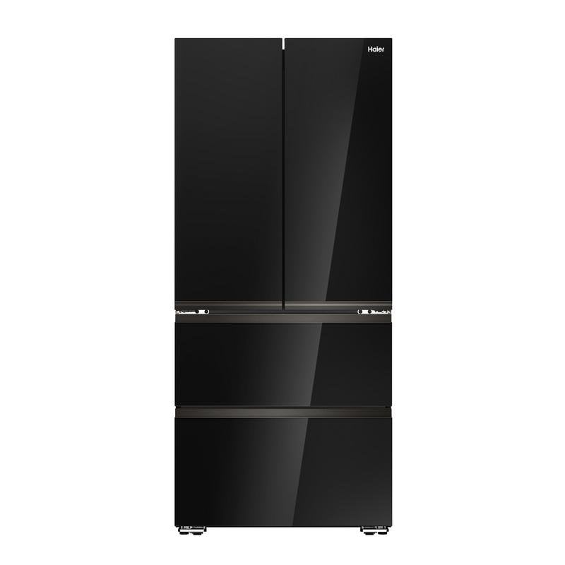 Frigorífico Cuatro Puertas Haier HFKR7819DNGB No Frost 190cm 468L D Negro