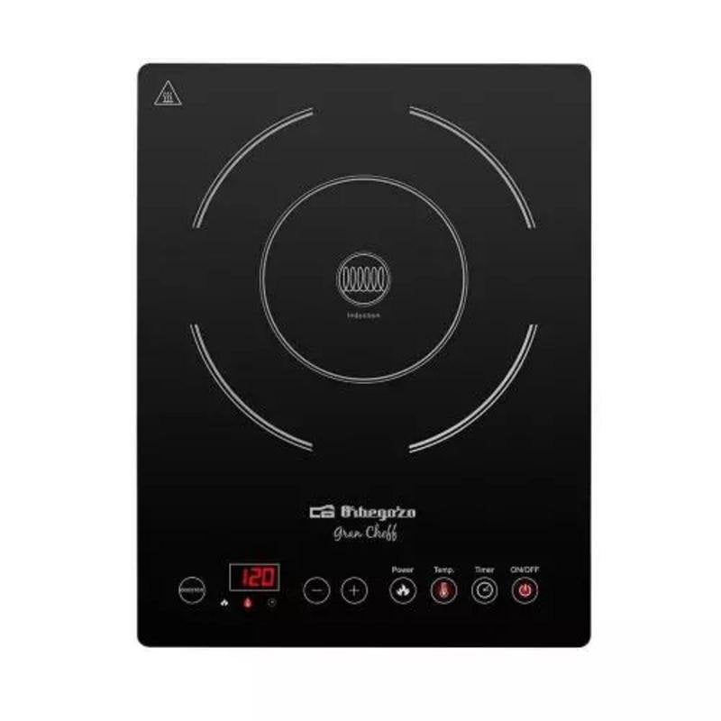 Placa de inducción Orbegozo PIC400 2 zonas 3400W cristal pirocerámico