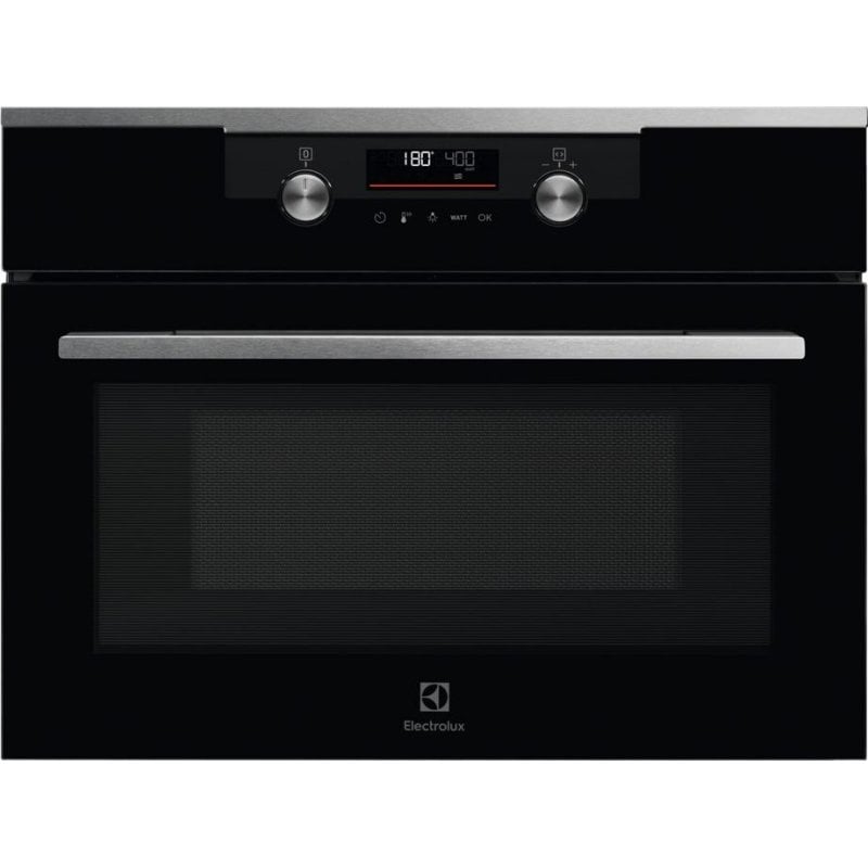 Horno Compacto Microondas Electrolux CKM806CX 43L 60cm Limpieza Manual Grill Inox Negro