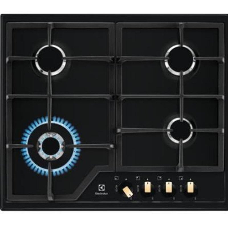 Encimera de gas Electrolux EGS6436RK 4 zonas Wok