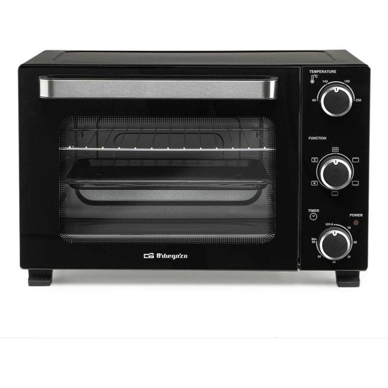 Horno Sobremesa Orbegozo HOT 220 22L 45cm Grill Convección Clase G Negro