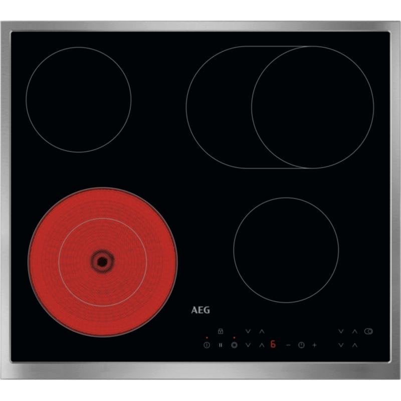 Induktionskochfeld AEG NRN64A06XB 60 cm 4 Zonen Touch Schwarz