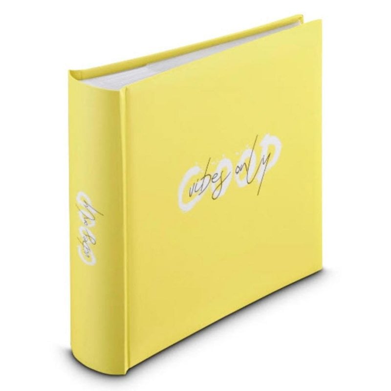 Álbum de Fotos Hama Good Things Capa Dura Jaune 10x15 200 Folhas