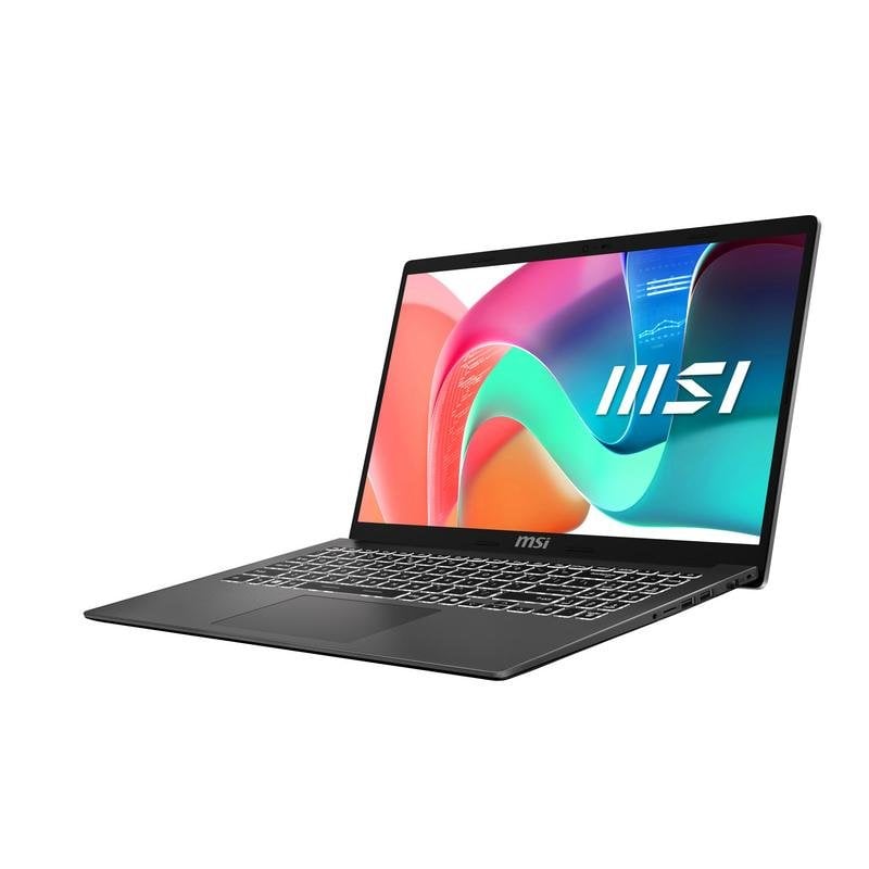 Ordinateur portable MSI Modern 15 F1MG-687XFR 15,6" Intel Core 5 120U 8GB 512GB SSD Intel Graphics FreeDOS