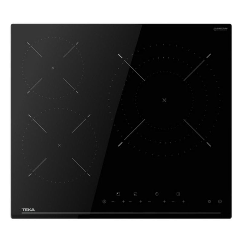 Placa de Vitrocerámica Teka TZC 63120 60 cm 3 Zonas Táctil Negro