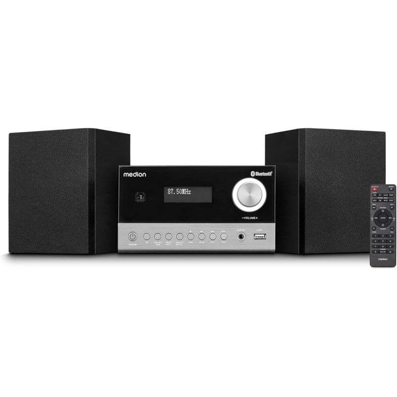 Micro Sistema Medion LIFE E64088 10W RMS Bluetooth 5.3 CD DAB+/FM Graves