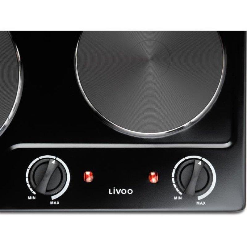 Plaque De Cuisson LIVOO DOC 168 N – Électrique Double 2 Foyers 2.5 kW - vue 6