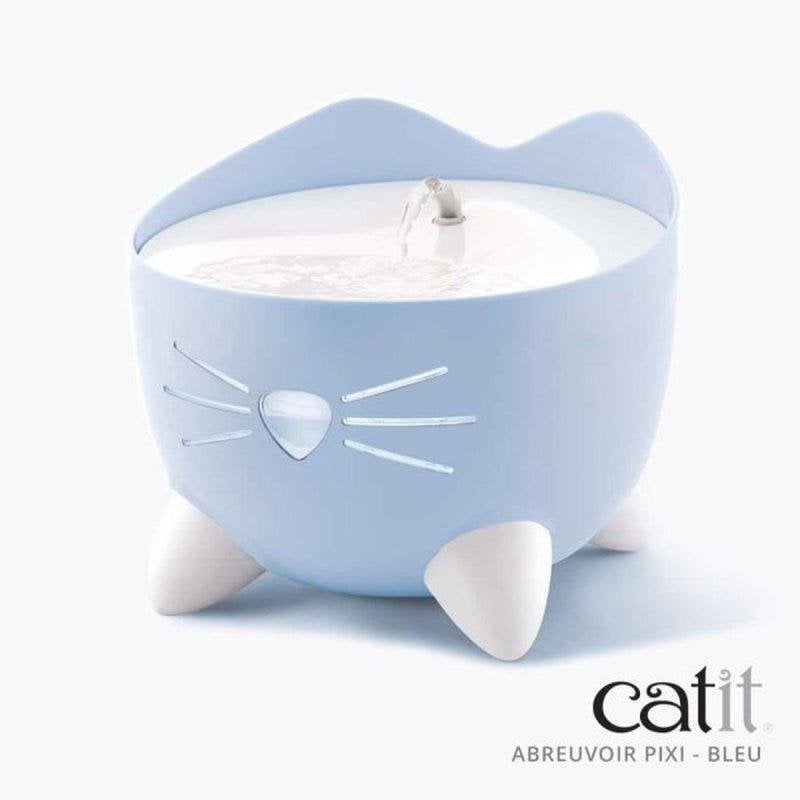 Fonte de Água Automática para Gatos Catit Pixi 2,5 L Azul Fonte de Água Automática para Gatos Catit Pixi 2,5 L Azul