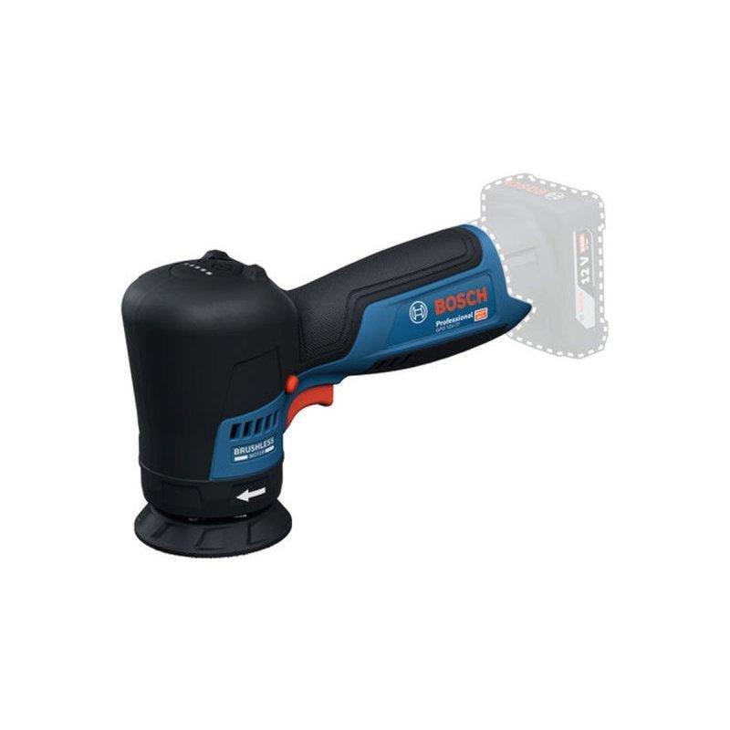 Bosch Professional 12V System Polisseuse sans fil GPO 12V 77 avec support velcro monté 77 mm tampon mousse pour polissage et coupe 77 mm - vue 3