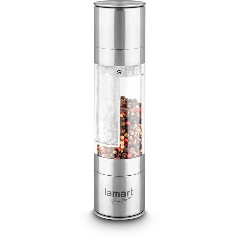 Molinillo de sal y pimienta Lamart LT7014 Acero inoxidable molienda ajustable