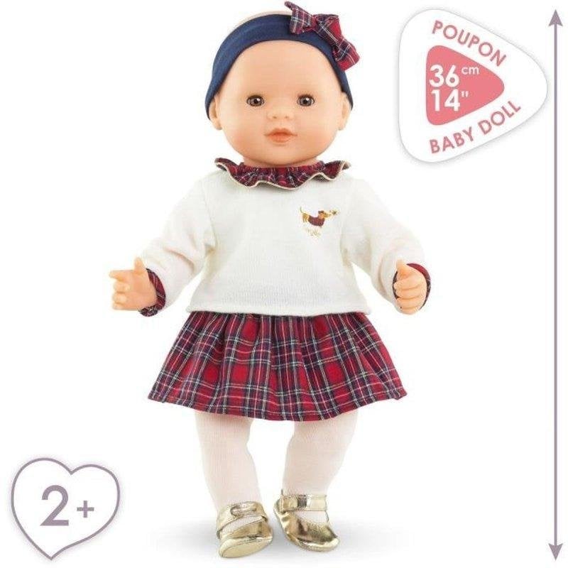 Poupée Corolle Mon Grand Poupon Suzanne 36 cm Coton Aromatisé Yeux Clos