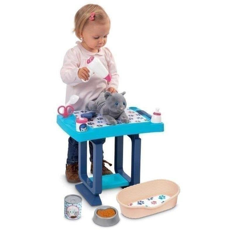 Ecoiffier Table De Toilettage Bleu Des 18 Mois