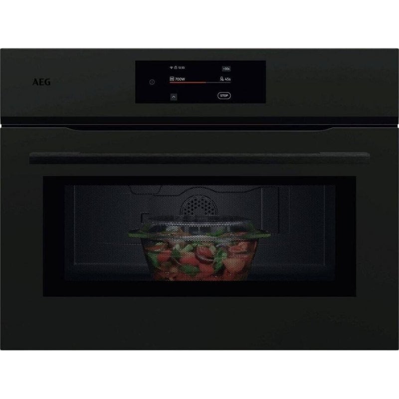 Microondes AEG NKM7N721T 44 L 1200W avec grill et nettoyage AquaClean