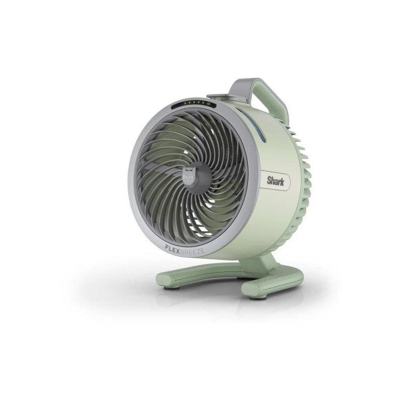 Ventilateur de Table Brumisateur Shark Flexbreeze HydroGo FA050EUGN 36W 5 Vitesses IPX5 Mint