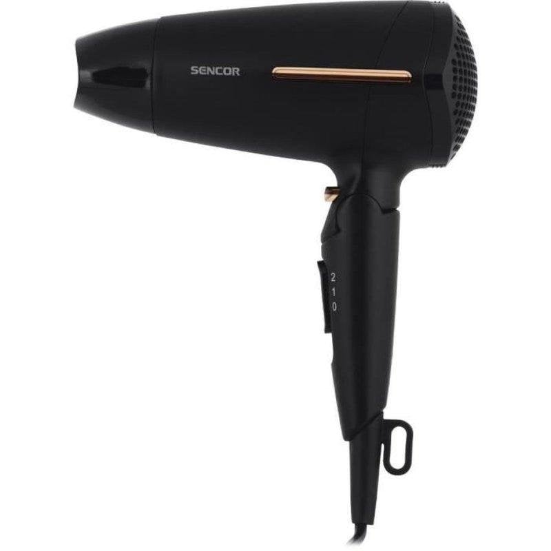 Sèche-cheveux Pliable Sencor SHD 0045BK 1600W 2 Températures 2 Vitesses Cool Shot Noir