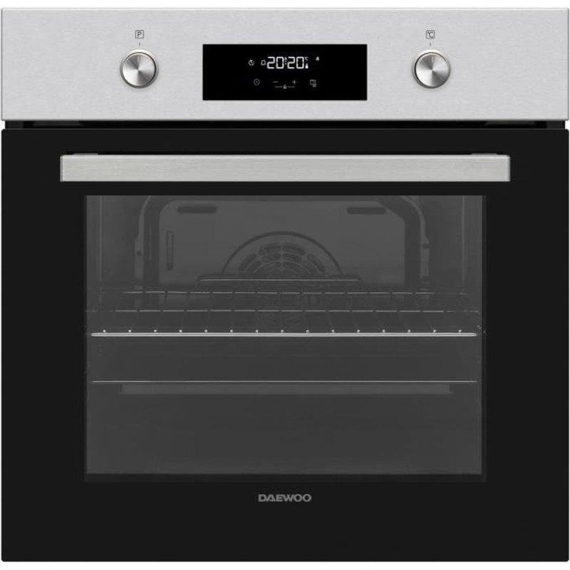 Four Encastrable Daewoo BO6PR27MINL Pyrolyse 69L 60cm Classe A Grill Porte Froide Inox