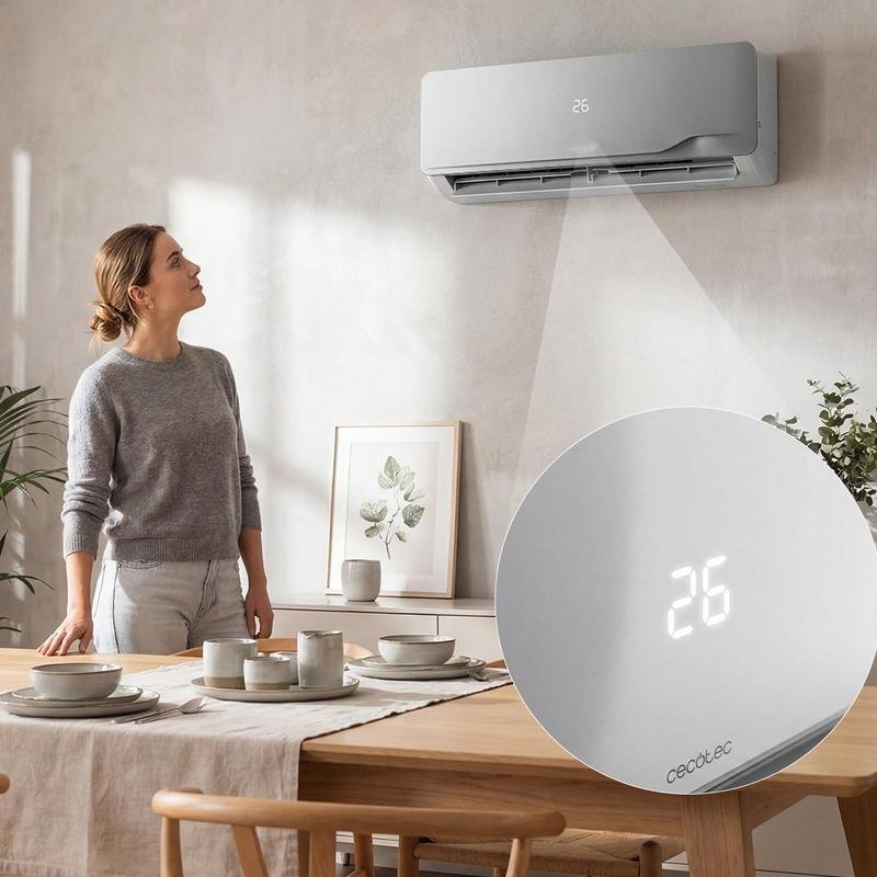 Ar Condicionado Split AirClima WindFlow 9.000 BTU Inverter Quente e Frio Comando