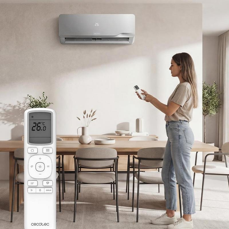Ar Condicionado Split AirClima WindFlow 9.000 BTU Inverter Quente e Frio Comando