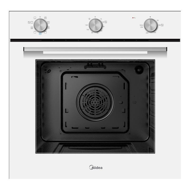 Horno Multifunción Midea 70L 60cm Hidrolítico A con Grill y WiFi Negro