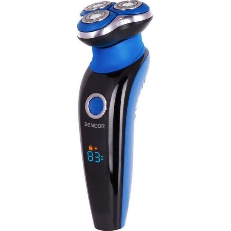 Rasoir Visage Sencor SMS 5520BL Sans Fil 60min Tondeuse Intégrée 3 Lames