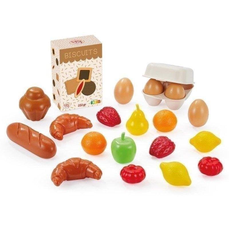 Chariot de course Ecoiffier 20 aliments exterieur