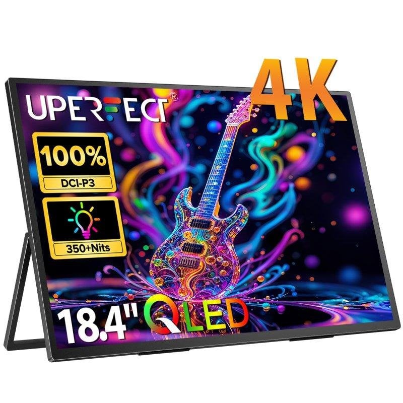 Monitor Uperfect 18,4" UltraHD 4K QLED HDR1000:1 portátil VESA antirreflejos