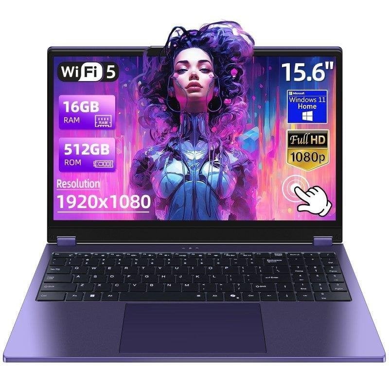 Portátil AMDEVPRO UCC-UL156 15,6" Intel Core m3-8100Y 16GB 512GB SSD UHD Graphics 615 Windows 11 Pro