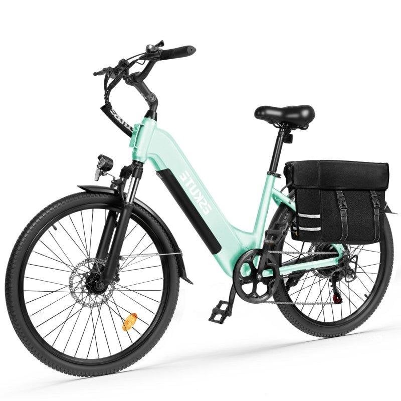 Bicicleta Eléctrica Eskute C202 Verde 26" 250W 48V 17,5Ah transmisión Shimano