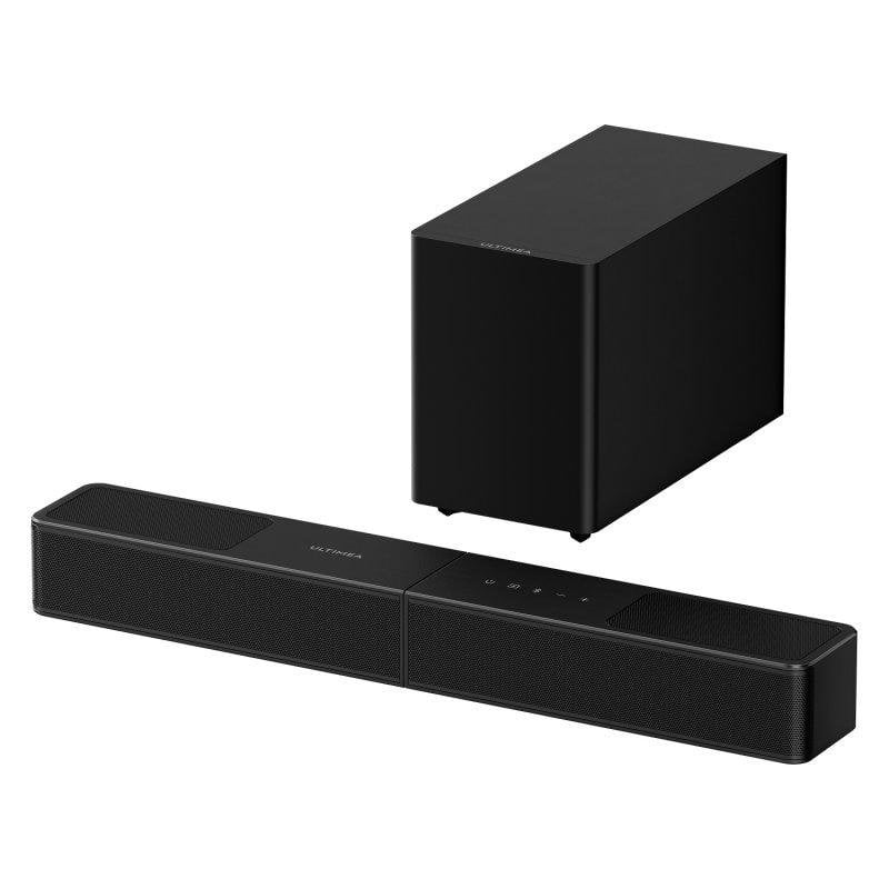Barra de Sonido Ultimea Poseidon M70 3.1.2 120W BT 6.0 Subwoofer Inalámbrico Dolby Atmos