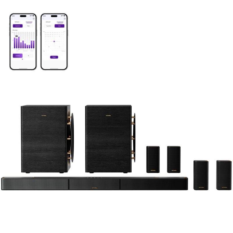 Ultimea Skywave Series Sistema de Cine en Casa 9.2.6 con Dolby Atmos y Surround Inalámbrico