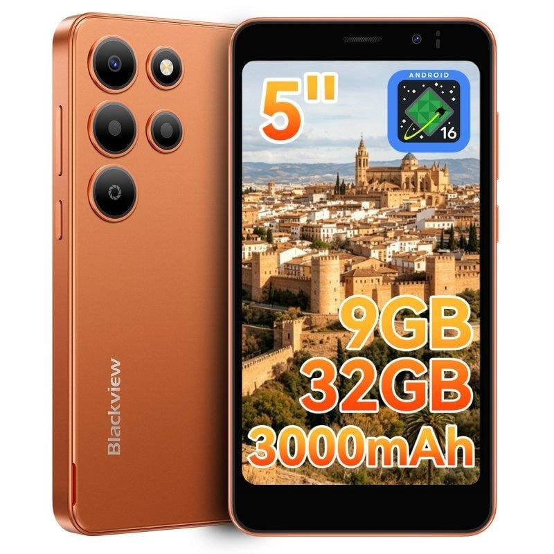 Blackview Wave 2C 4G 3GB 32GB 5" Naranja