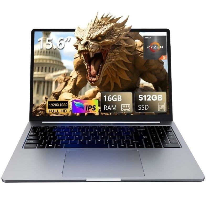 Portatile Ninkear A15 Pro 15.6" AMD Ryzen 5 5500U 16GB 512GB SSD Radeon Graphics Windows 11