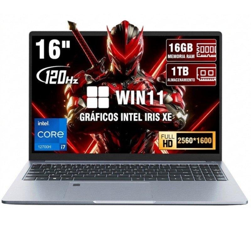 Portatile Ninkear N16 Pro 16" Intel Core i7-12700H 16GB 1TB SSD Iris Xe Windows 11
