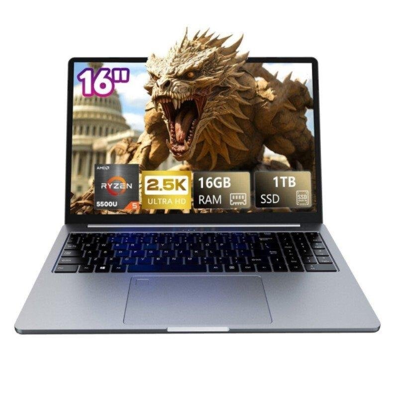Portatile Ninkear A15 Pro 16" AMD Ryzen 5 5500U 16GB 1TB SSD Radeon Graphics Windows 11