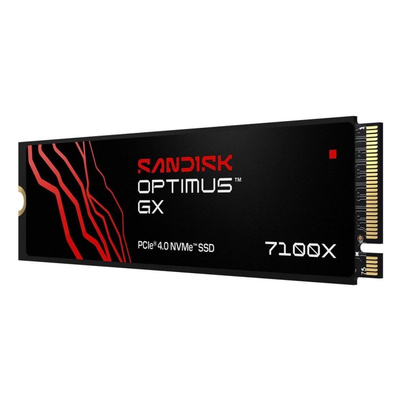 Disque Dur SanDisk Optimus GX 7100X 2 To M.2 NVMe 7250 Mo/s Gaming