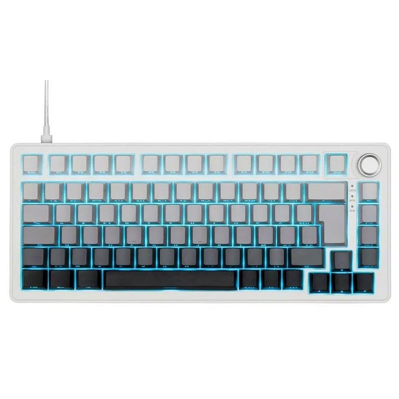Teclado The G-Lab Keyz Elite 300 mecánico compacto TKL con RGB AZERTY francés