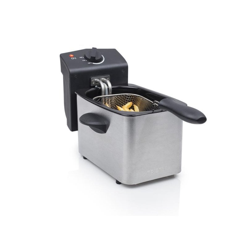 Friteuse Tristar FR-6919 2L 800W Compacte Acier Inoxydable