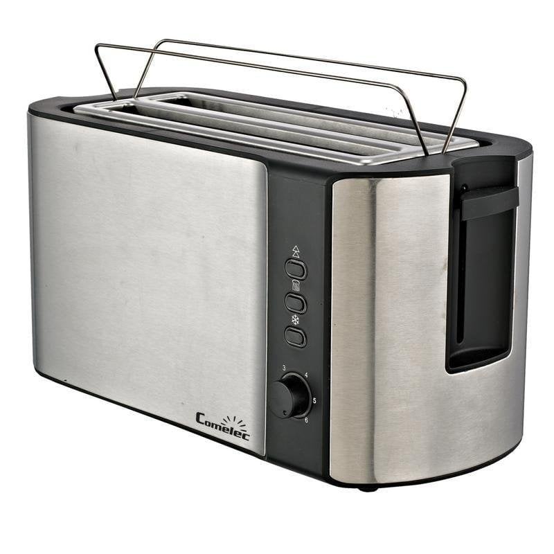 Comelec TP 1727 broodrooster 2 lange sleuven 1400 W 6 bruiningsstanden
