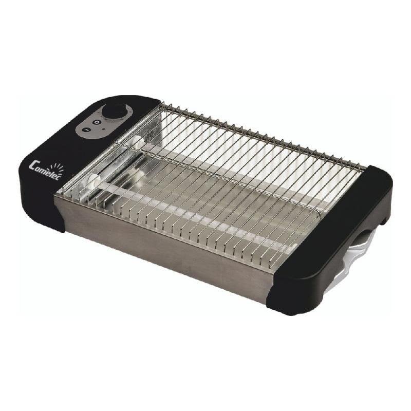 Tostador Comelec TP 7012 600W Negro Acero inoxidable