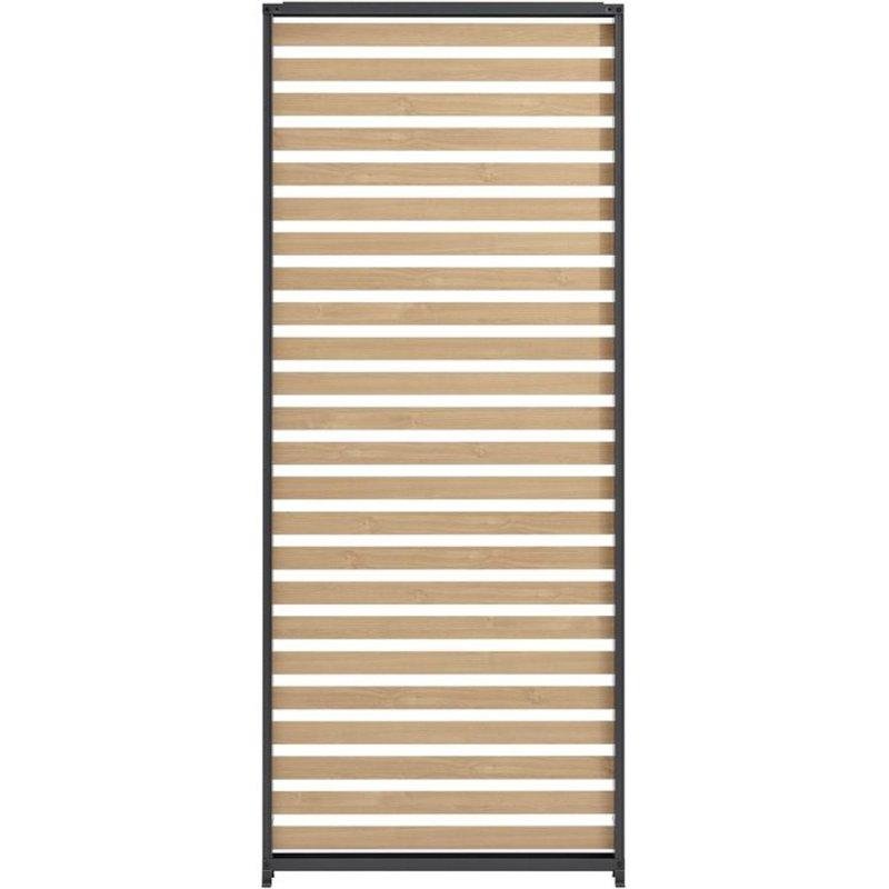Persiana de aluminio NO NAME GAYA para pérgola 229 x 93 cm gris madera natural