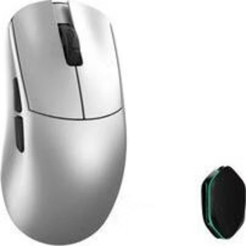 Maus WLMouse Ying Silver RF Wireless 8000 Hz Optisch Programmierbar Silber