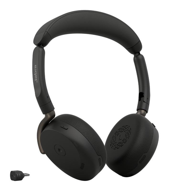 Casque Jabra Evolve3 65 Flex sans fil Bluetooth avec réduction adaptative du bruit - vue 3