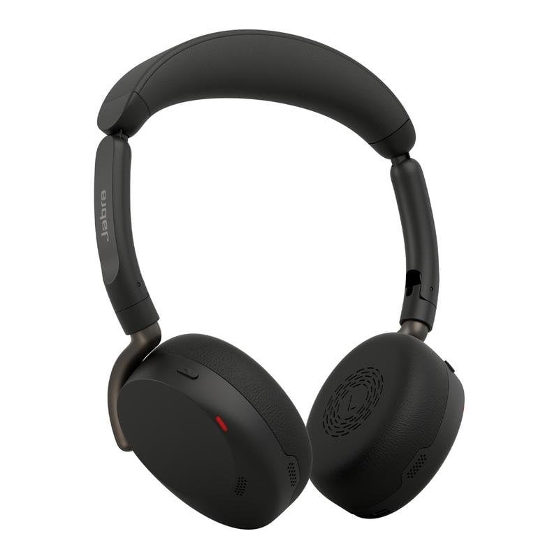 Jabra Evolve3 65 Flex kabellose Bluetooth Kopfhörer mit Geräuschunterdrückung Schwarz