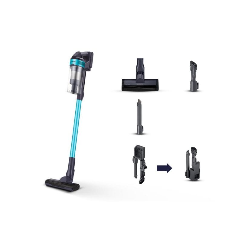 Aspirateur sans Sac Samsung VS15A6031R1 410W 40 min Multicyclonique Noir Menthe