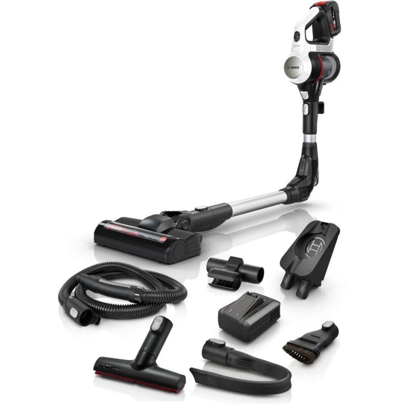 Aspirador sem Saco Bosch BSS715CARP 18V 35 min 0,3 L Preto Prata Branco