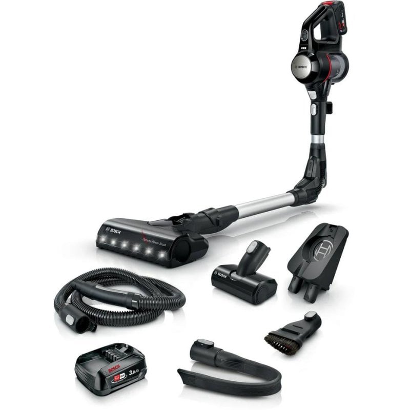 Aspirador sem Saco Bosch BCS712E 18 V 40 min 0,3 L Preto LED