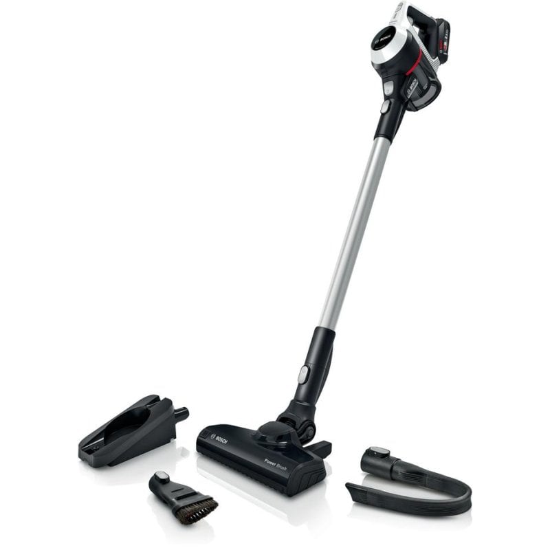 Aspirador sem Saco Bosch Serie 6 BCS61113 18 V 30 min 0,3 L Preto Branco