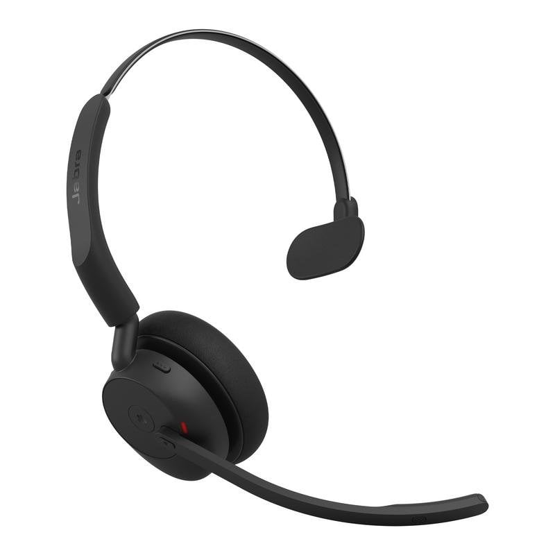 Jabra Evolve3 45 kabellose Büro Bluetooth-Kopfhörer schwarz mit Mikrofon, bequemer Sitz
