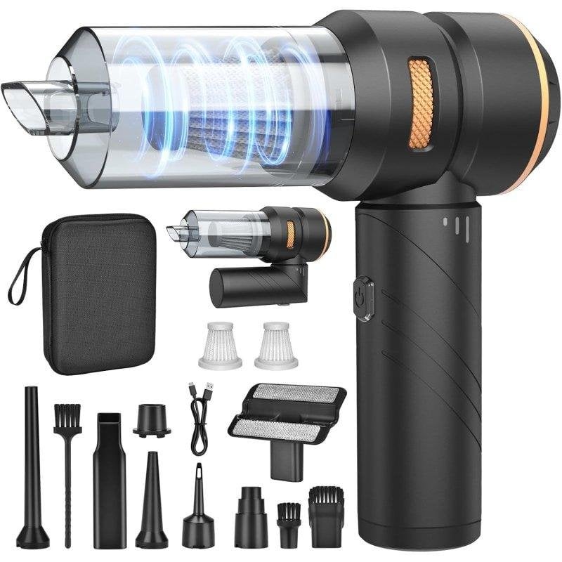 Aspirador de Mano OVO plegable 110W 16000 Pa 35 min batería 6000 mAh